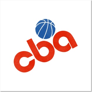 Defunct CBA Basketball League Posters and Art